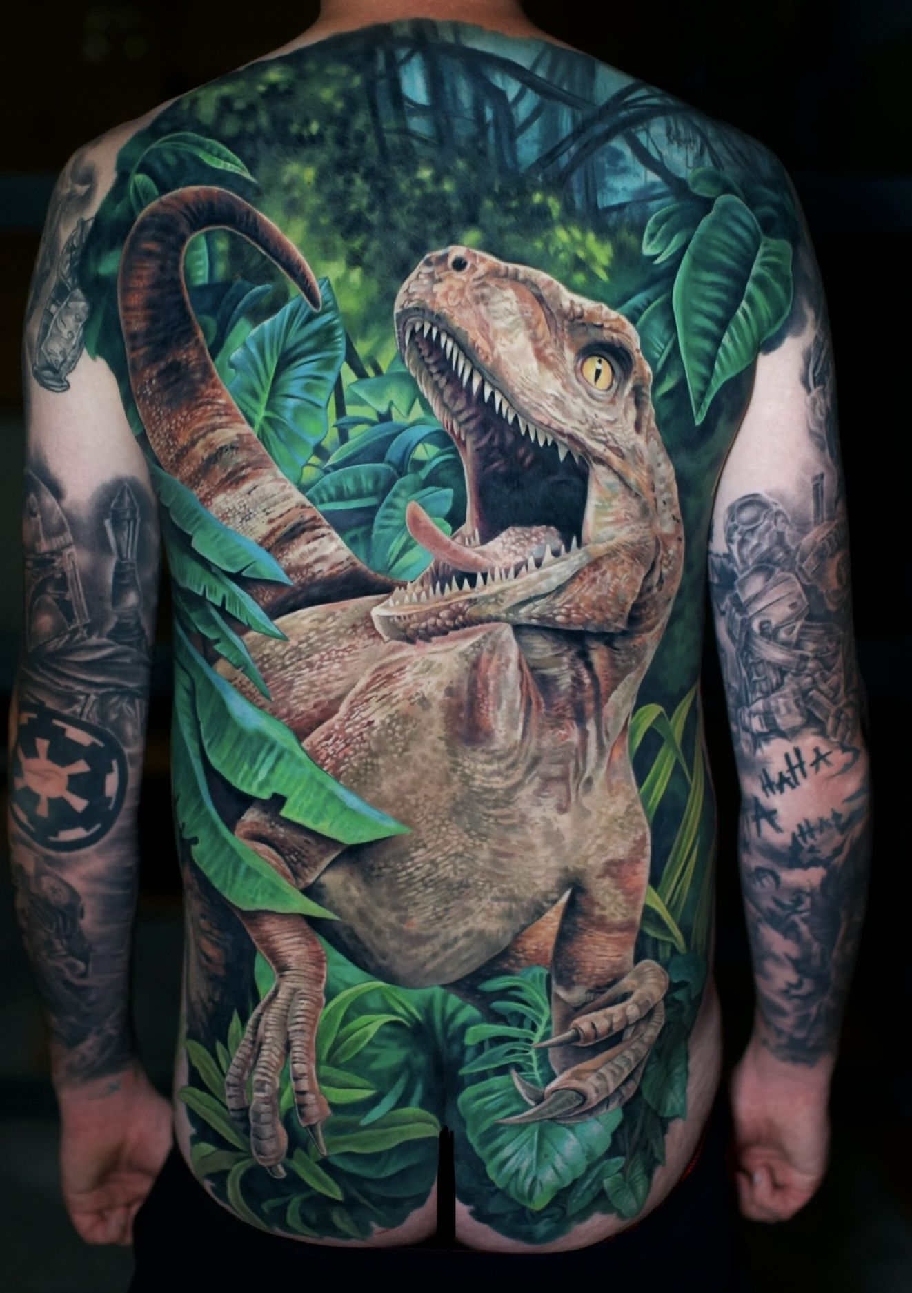 realistic back